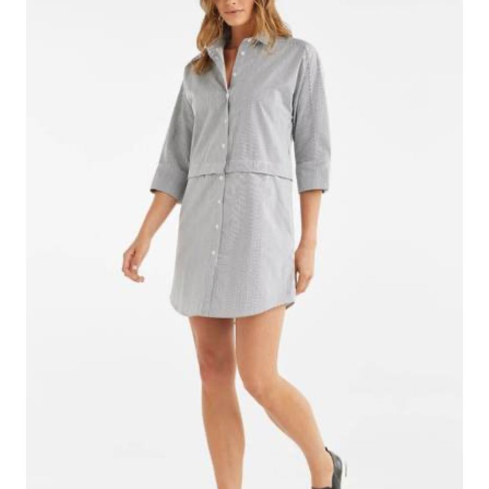 VETTA CAPSULE CONVERTIBLE SHIRT DRESS